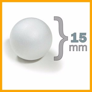 Bola de isopor 0.15mm(200 unidades)