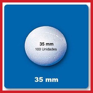 Bola de isopor 0.35mm(100 unidades)