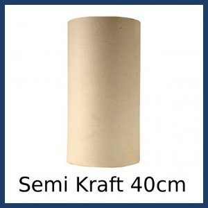 Bobina papel semi kraft 40cm kilo