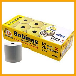 Bobina fiscal térmica 89x40