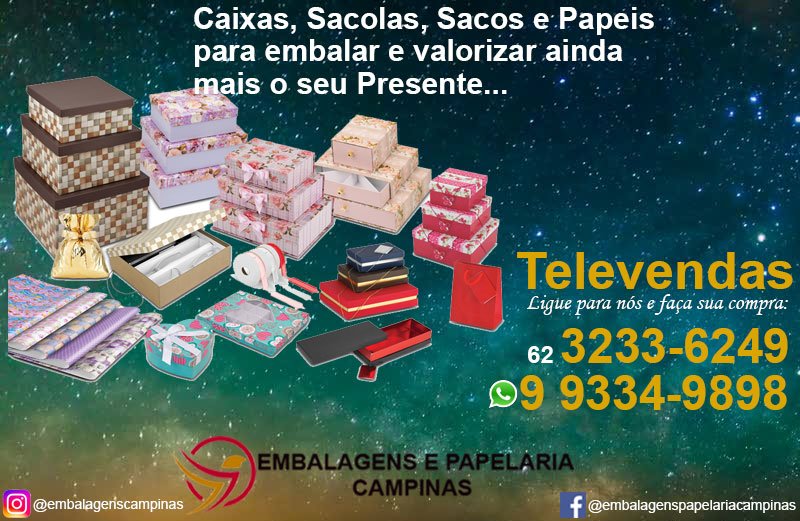 Embalagens para presentes