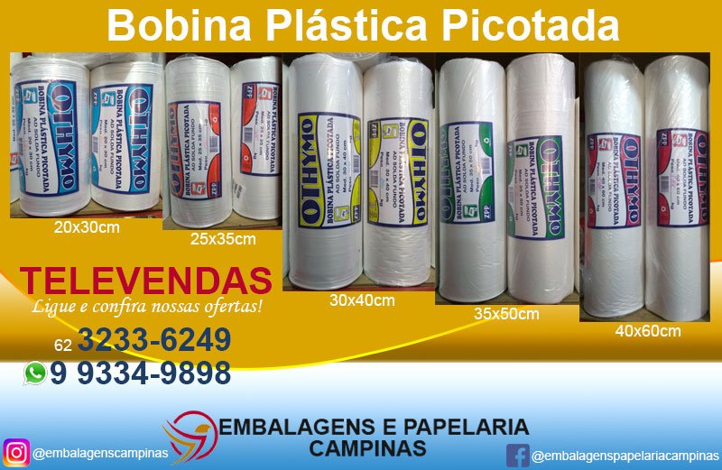 Bobinas Plásticas Othymo 1 – 2 – 3 – 5 – 10 kilo