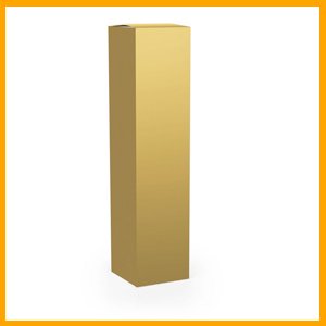 Caixa vinho cromus 8x33x8cm