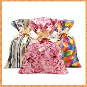 Saco presente 35x54cm pacote c     100