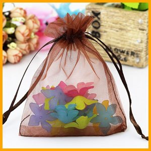 Saco presente organza 13x18cm unidade