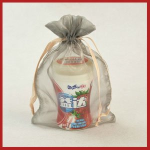 Saco presente organza 15x23cm