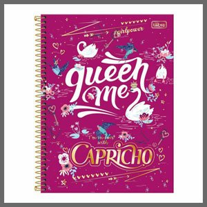 Caderno Tilibra capricho 16 matérias