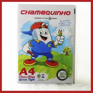 Chamequinho 210x297 100 Unidades branco