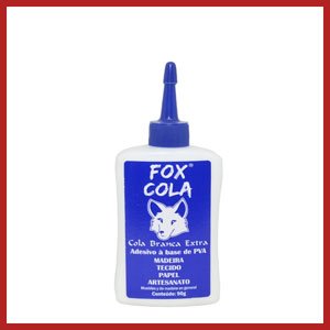Cola fox branca 90 gramas