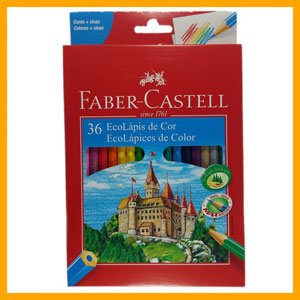 Lápis Faber-Castell 36 lápis de cor