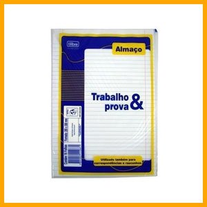Papel almaço com pauta Tilibra com 16fls