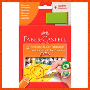 Lápis color Faber-Castell Jumbo