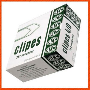 Clipes ACC 4/0 Caixa c/ 367 Unidades 500gr