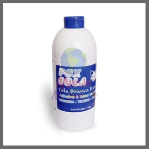 Cola fox branca 1kg