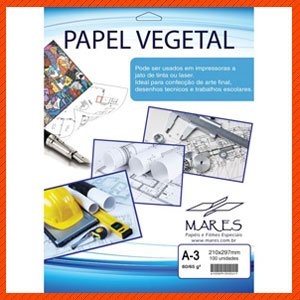 Papel vegetal A-3 297x420mm