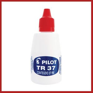 Tinta marcador permanente vermelha 37 ml