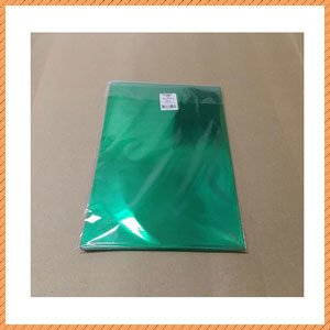 Saco presente verde 20 x 29 cm pacote 100