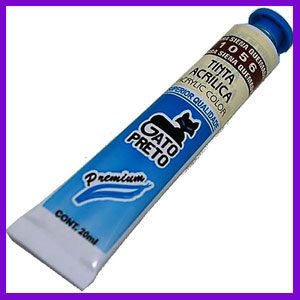 Tinta óleo Gato preto 20ml terra siena n
